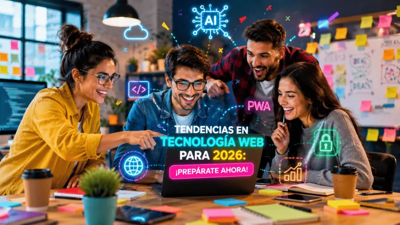 Tendencias en Tecnología Web para 2026: ¡Prepárate Ahora!