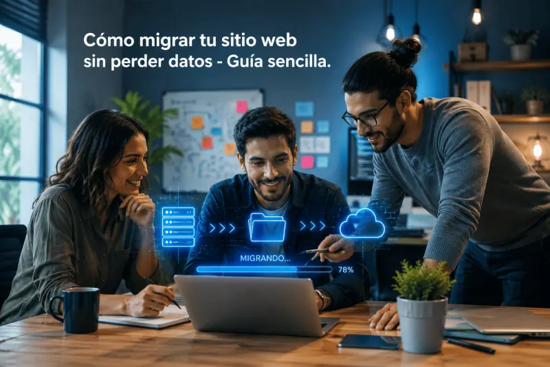 Cómo migrar tu sitio web sin perder datos: Guía completa